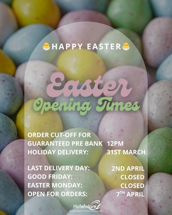 <h3>Don't miss out on your order for the bank holiday weekend!</h3>
