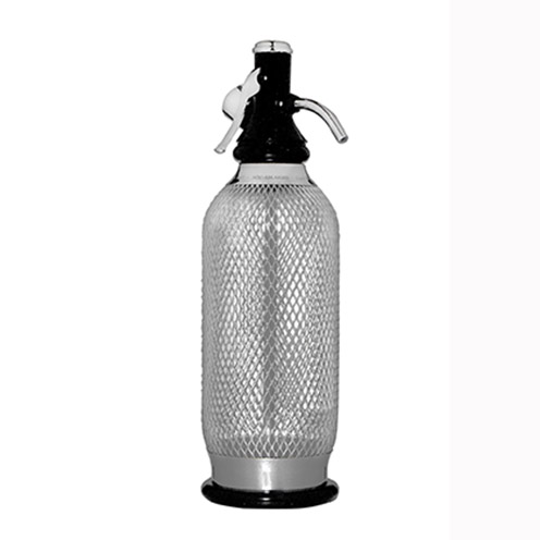 Polycarabonate Silver effect Soda Siphon - 45-27-978