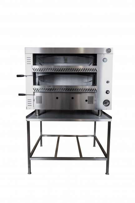 Kebab King 4+4 Gas Pizza Oven - B00070/2G