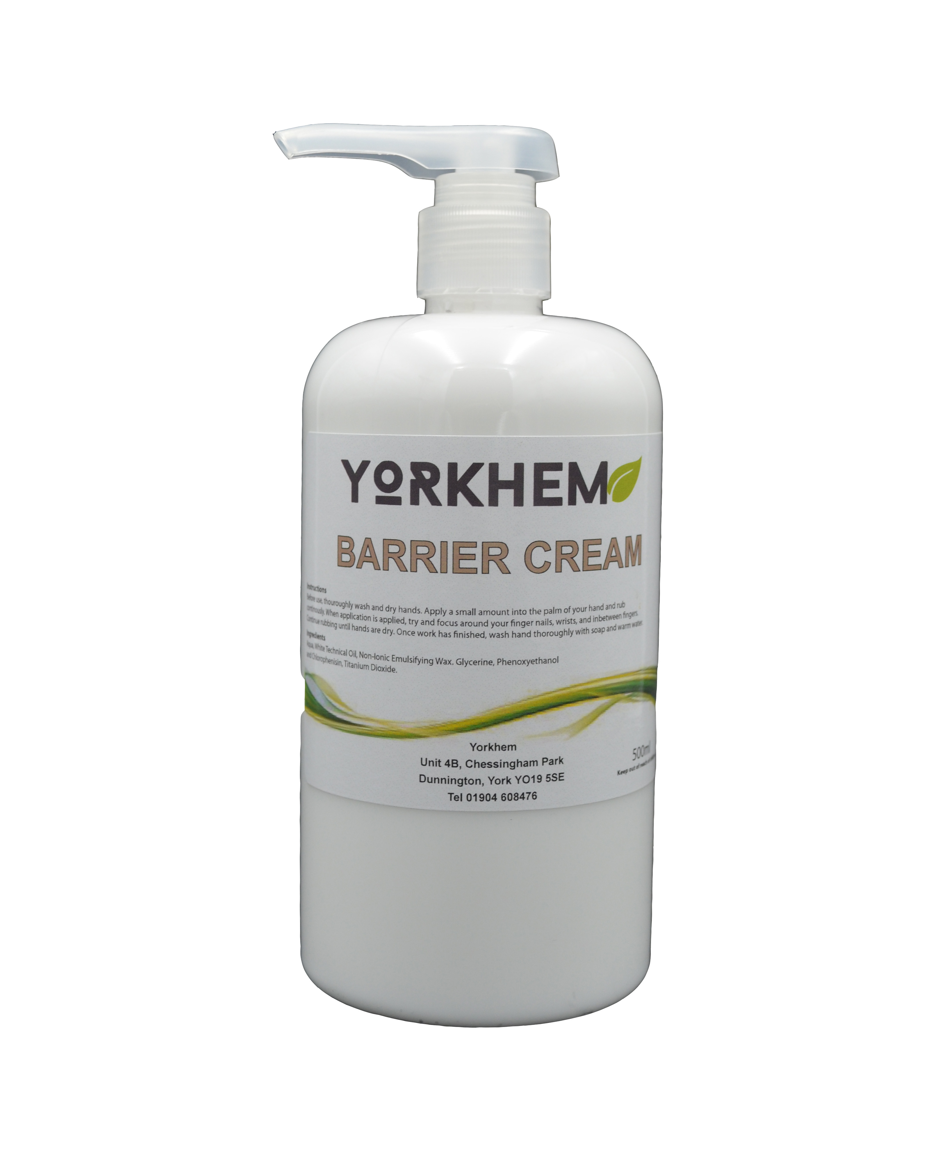 Yorkhem Barrier Cream 500ml- CL-YK-BC5