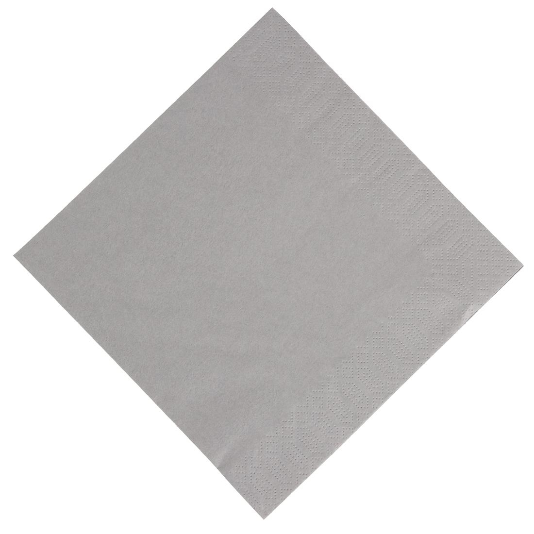 40cm 3ply napkins Grey - DIS-NAP-40/3-G