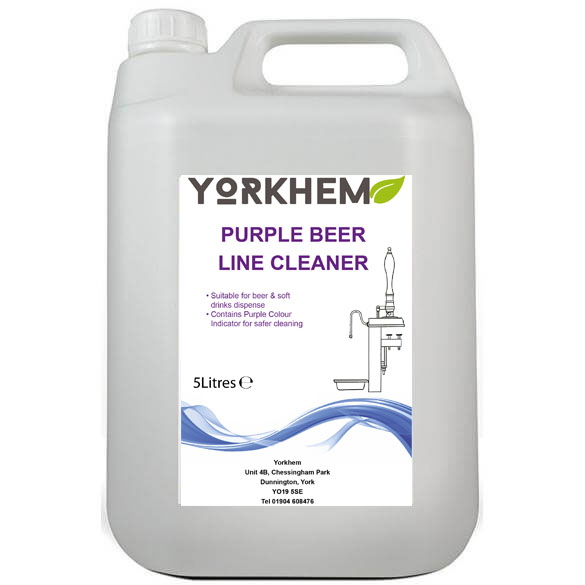Yorkhem Professional Purple Line Cleaner - CL-PUMP-COL