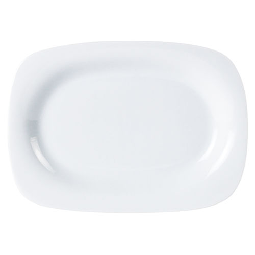 Rectangular Rimmed Plate 32x24cm/12.5