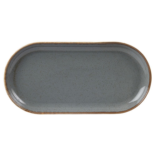 Storm Narrow Oval Plate 32x20cm/12.5x8