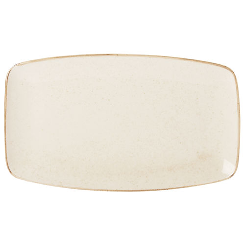 Oatmeal Rectangular Plate 31x18cm/122x7