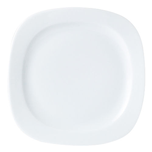 Square Rimmed Shaped Plate 18cm(21cm) 7