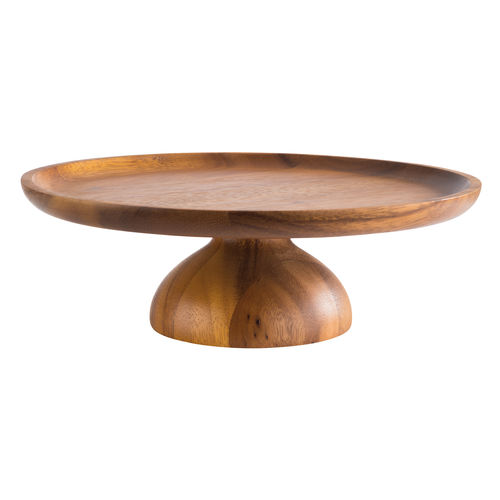 Acacia Wood Cake Stand 24cm / 9.4