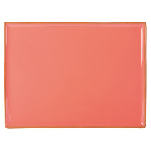 Coral Rectangular Platter 27x20cm/10.75x8.25