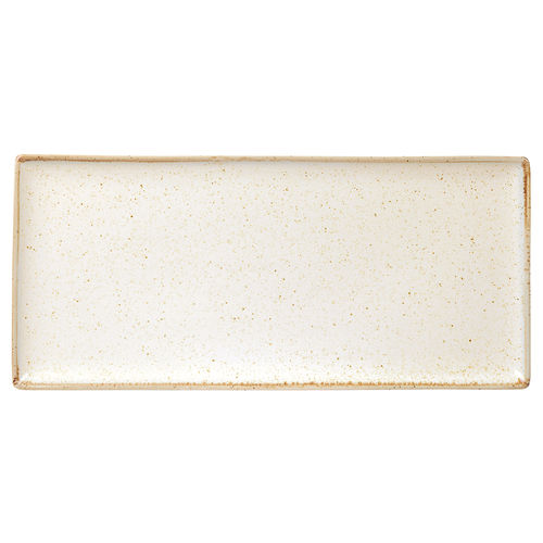 Oatmeal Rectangular Platter 35x15.5cm/13.75