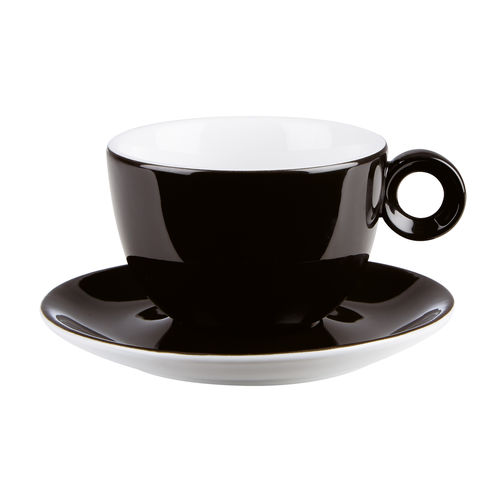 Black Saucer 16cm - 820016BL (Pack of 6)