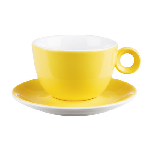 Yellow Saucer 16cm - 820016YE (Pack of 6)