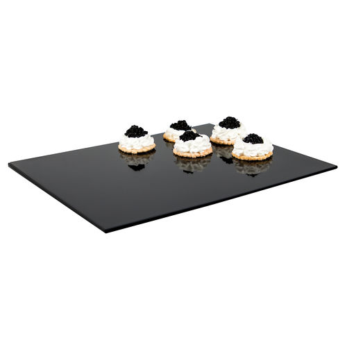 Zero GN 1/1 Tray (Black) 53 x 32.5cm / 20.9 x 12.8