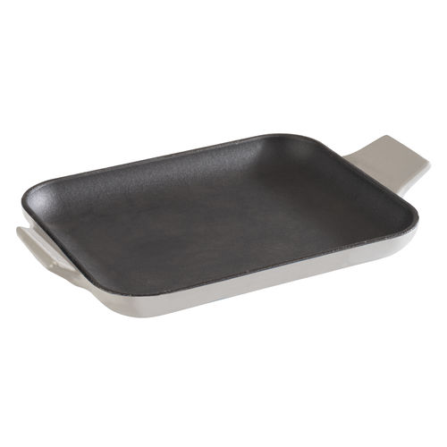 Cast Iron Serving Pan (Grey) 16 x 13cm / 6.3 x 5.1