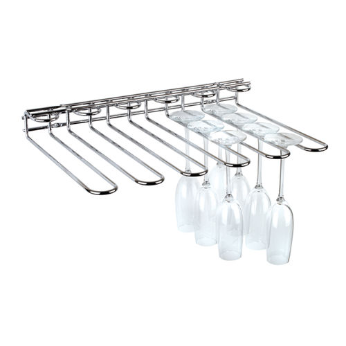 Chrome Plated Wire Glass Rack - 93400 (Pack of 1)