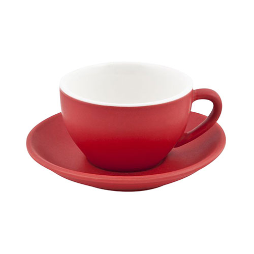 Intorno Coffee/Tea Cup Rosso 20cl/7oz - 978352 (Pack of 6)
