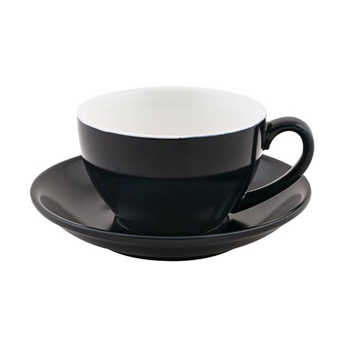 Intorno Coffee/Tea Cup Raven 20cl/7oz - 978355 (Pack of 6)