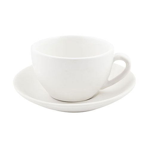 Intorno Large Cappuccino Cup Bianco 28cl/ 9  3/4oz - 978451 (Pack of 6)
