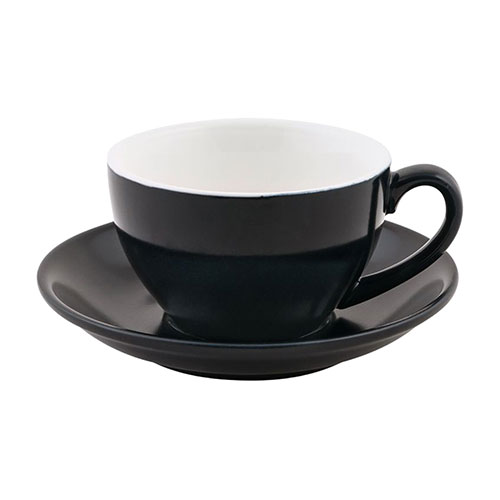 Intorno Large Cappuccino Cup Raven  28cl/ 9  3/4oz - 978455 (Pack of 6)