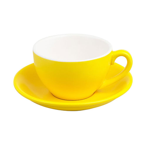 Intorno Large Cappuccino Cup Maize  28cl/ 9  3/4oz - 978461 (Pack of 6)