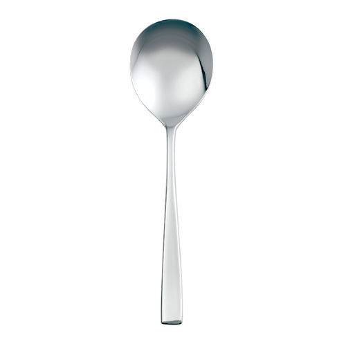 Facet Soup Spoon 18/10 - Dozen - A4108 (Pack of 12)