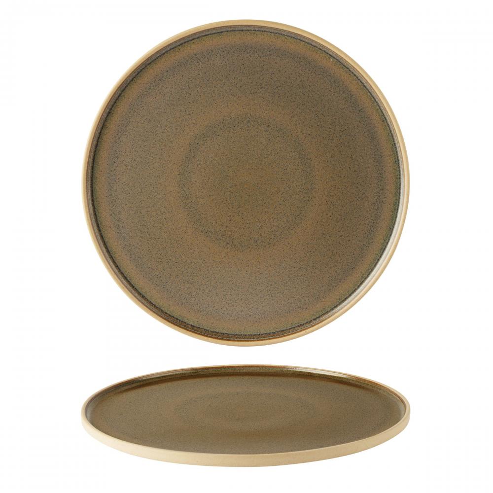 Fawn Walled Plate 26cm/10 - FG33326 (Pack of 6)