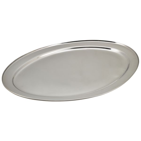 GenWare Stainless Steel Oval Flat 60cm/24