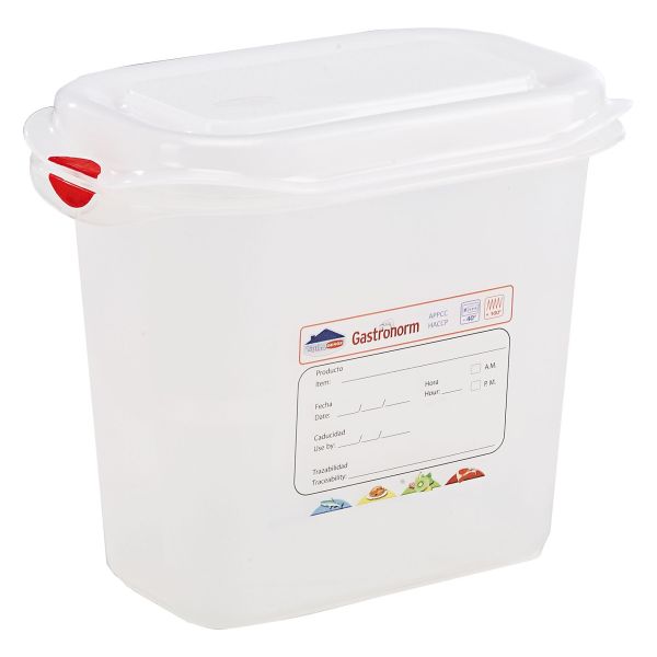 GN Storage Container 1/9 150mm Deep 1.5L - 12360 (Pack of 12)