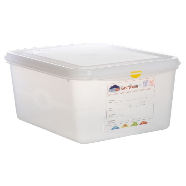 GN Storage Container 1/2 150mm Deep 10L - 12480 (Pack of 6)