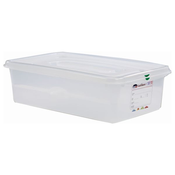 GN Storage Container 1/1 150mm Deep 21L - 12540 (Pack of 6)