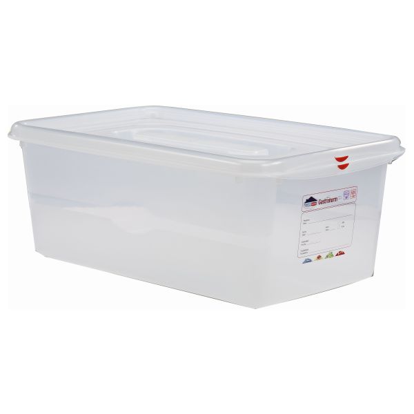 GN Storage Container 1/1 200mm Deep 28L - 12550 (Pack of 6)