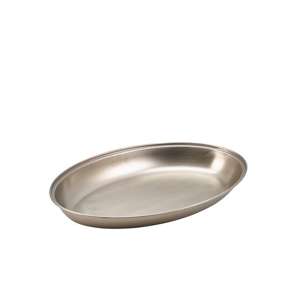GenWare Stainless Steel Oval Vegetable Dish 30cm/ 12 - 1461