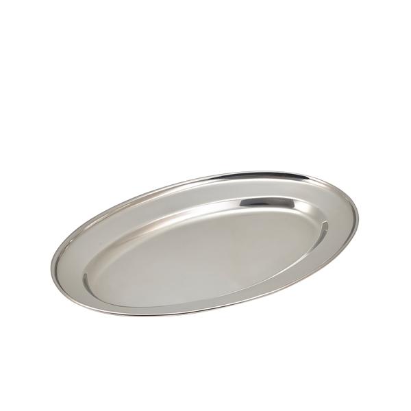 GenWare Stainless Steel Oval Flat 40.5cm/ 16 - 1564