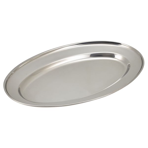 GenWare Stainless Steel Oval Flat 40.5cm/16