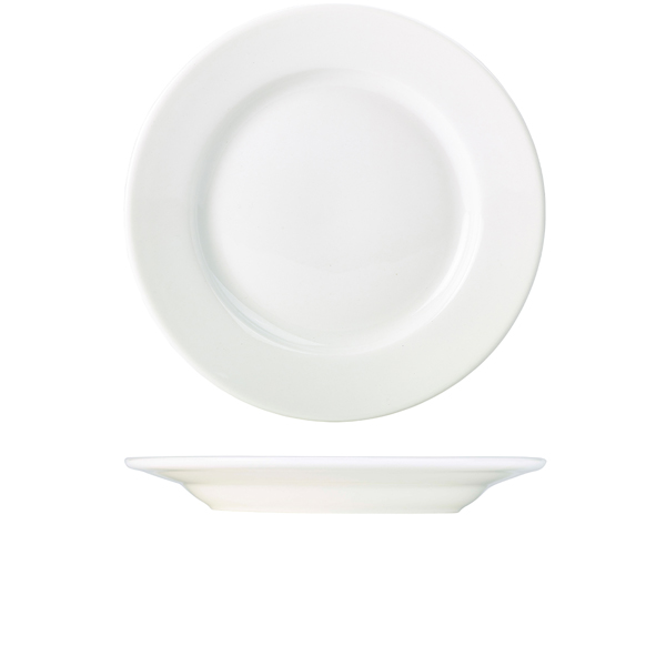 Genware Porcelain Classic Winged Plate 31cm/12.25