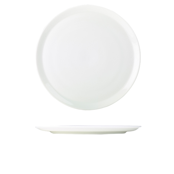 Genware Porcelain Pizza Plate 28cm/11