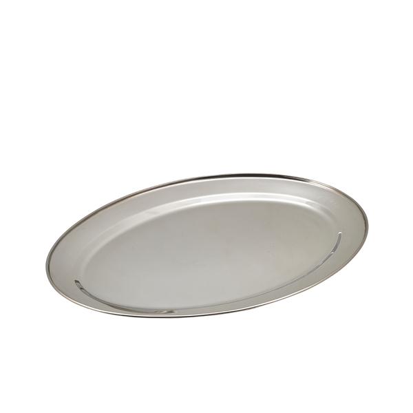GenWare Stainless Steel Oval Flat 46cm/ 18 - 1664