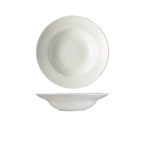 Genware Porcelain Pasta Dish 22cm/8.5