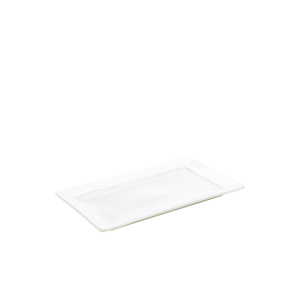 Genware Porcelain Rectangular Plate 30.5 x 18.5cm/12 x 7.25