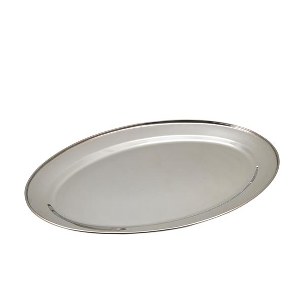 GenWare Stainless Steel Oval Flat 54.5cm/ 22 - 1864