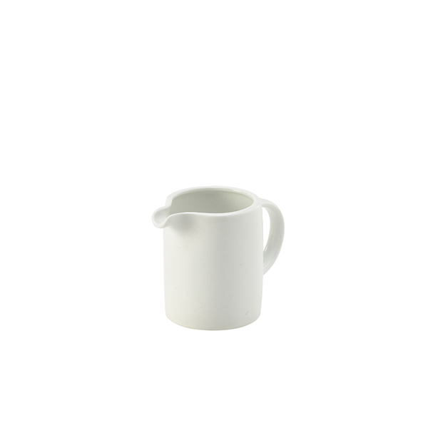 Genware Porcelain Solid Milk Jug 12cl/4oz - 21-101 (Pack of 12)