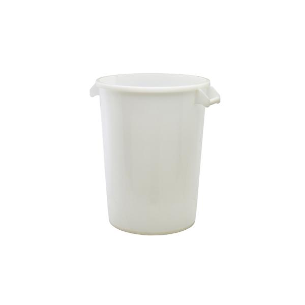 White Polyethylene Bin 100L - 23112
