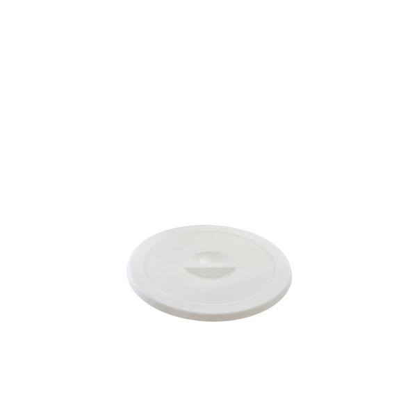 White Polyethylene Bin Lid - 23113