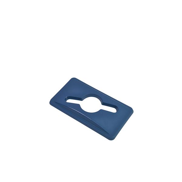Blue Paper Lid For Slim Recycling Bin - 23233415