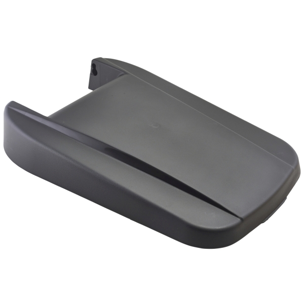 Black Closed Lid For Grey Recycling Bin 85L - 23453090 (Pack of 1)