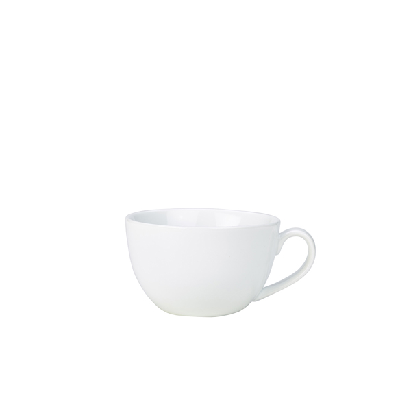 Genware Porcelain Bowl Shape Cup 20cl/7oz - 322120 (Pack of 6)