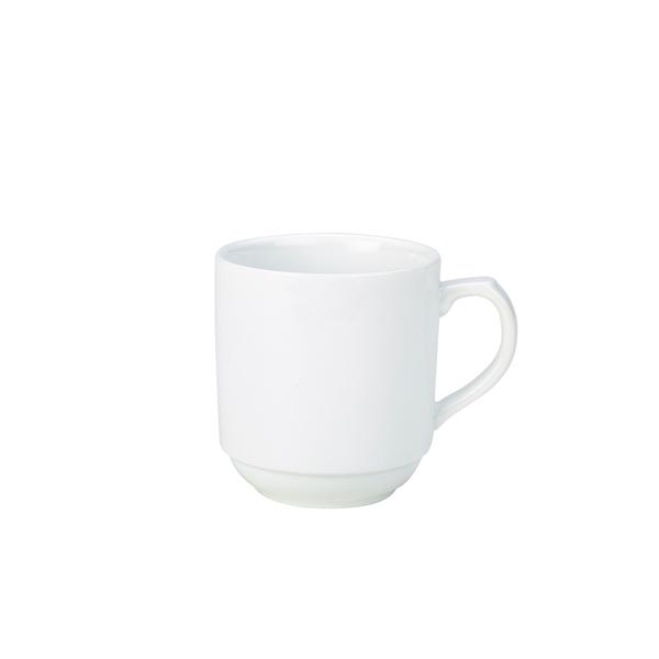 Genware Porcelain Stacking Mug 30cl/ 10oz - 322130 (Pack of 6)