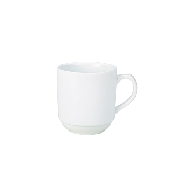 Genware Porcelain Stacking Mug 30cl/10oz - 322130 (Pack of 6)