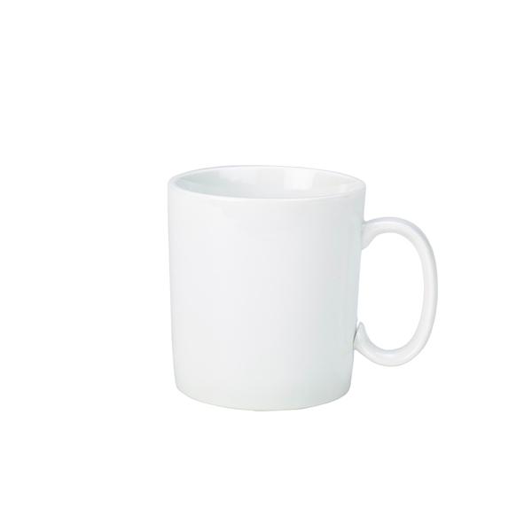Genware Porcelain Straight Sided Mug 34cl/ 12oz - 322136 (Pack of 6)