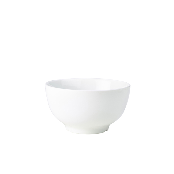 Genware Porcelain Chip/Salad/Soup Bowl 14cm/5.5