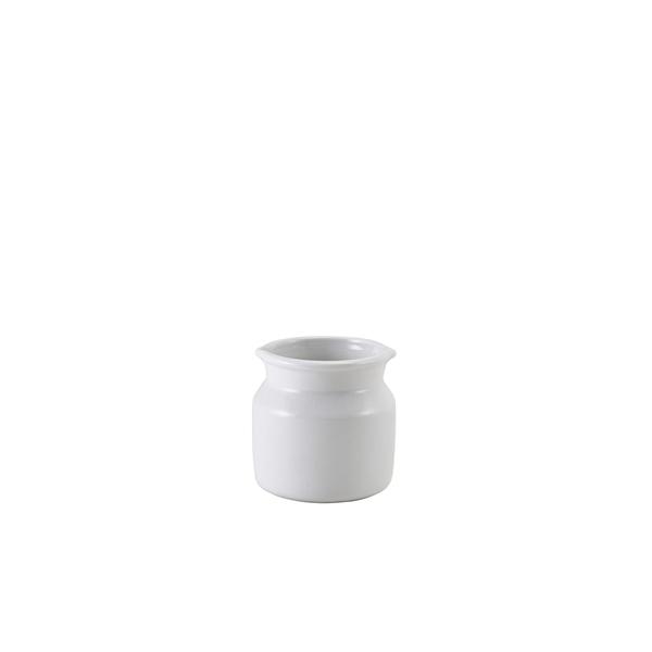 GenWare Porcelain Mini Milk Churn 7.5cl/ 2.6oz - 372307 (Pack of 12)